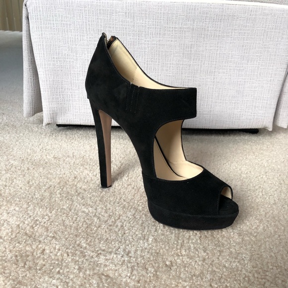 Prada High Heel Open-Toe Booties - Picture 4 of 9